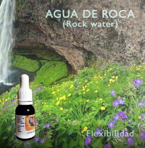 Flores de Bach: Agua de Roca (Rock Water) - Flexibilidad